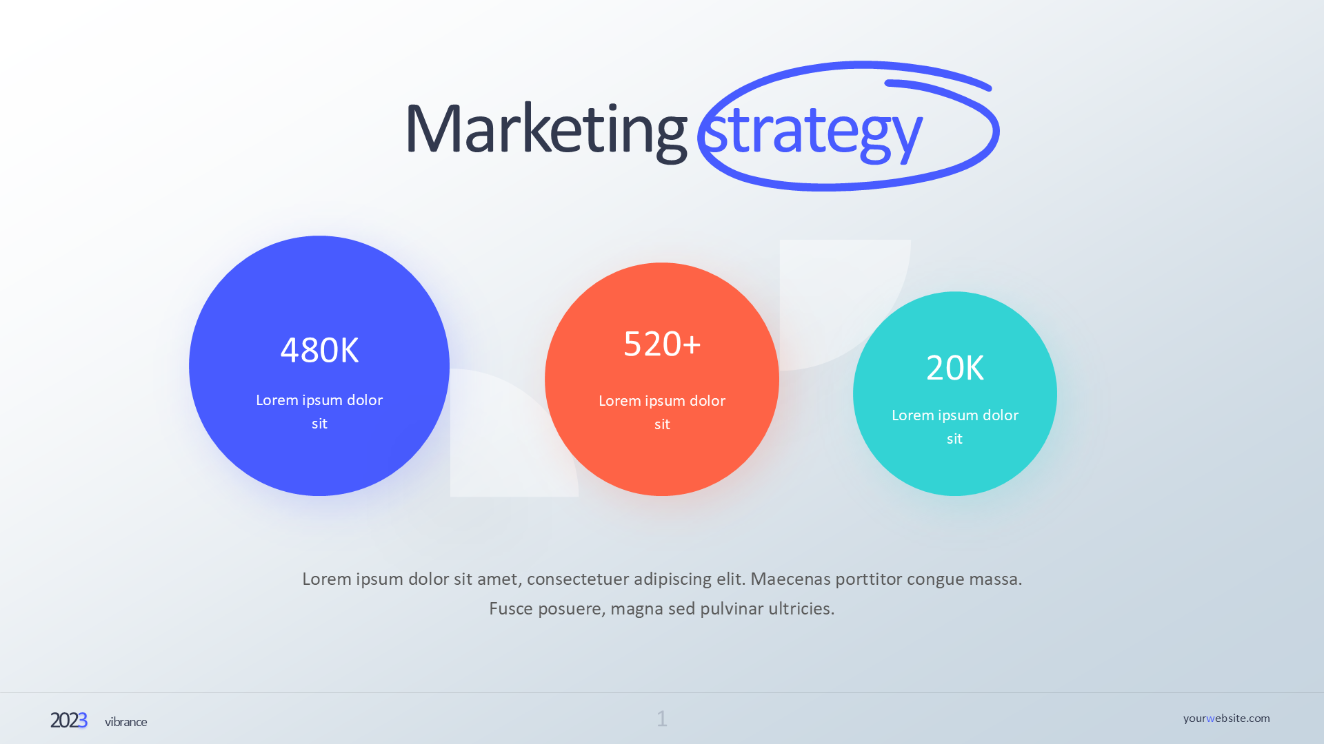 Business Model & Service (light) slide 1